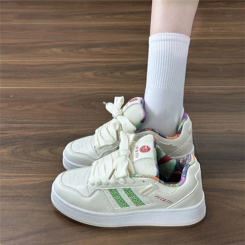 LIANGHUO Low Top Skateboard Shoes Unisex Cashew Nut Color Box Included-1