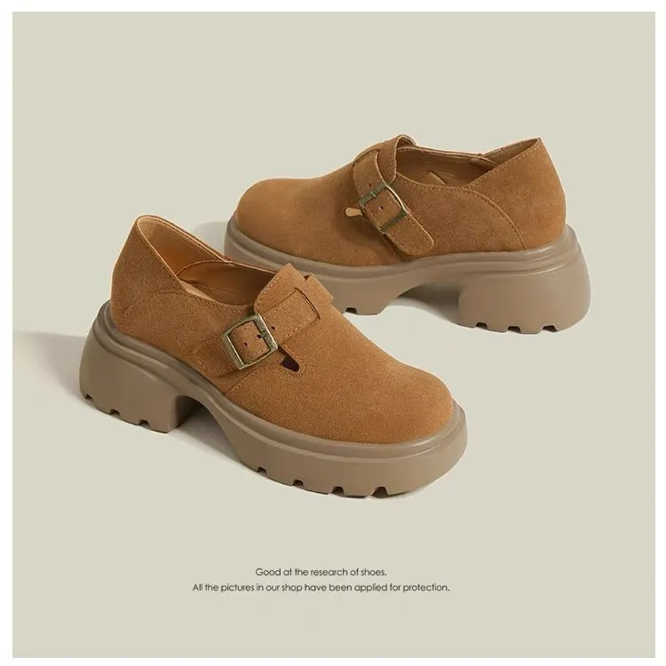 LIANGHUO Loafers Women's-7