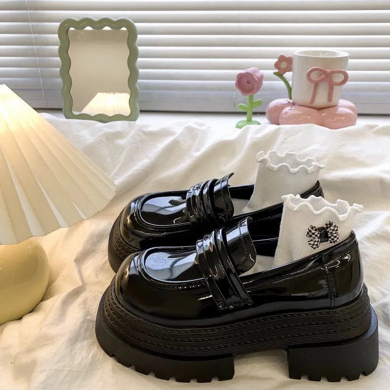 LIANGHUO Loafers Women's-1