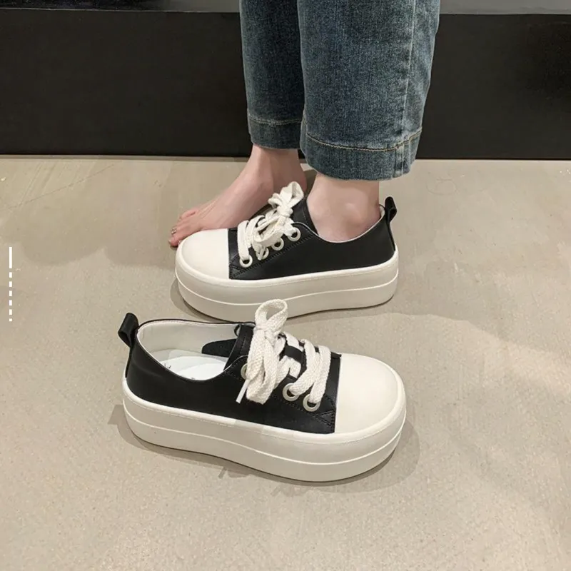LIANGHUO Slip Resistant Cushioning With Impact Resistance And Breathability Low Top Skateboard Shoes Women's-9