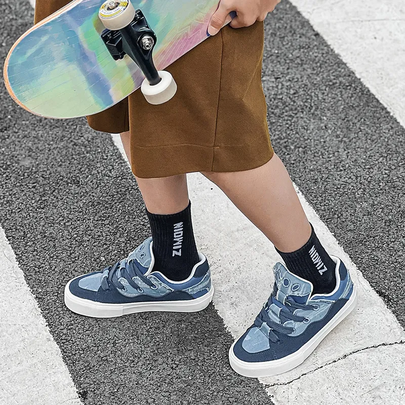 LIANGHUO Anti-Slip Wear-Resistant Low-Top Canvas Shoes Unisex-2