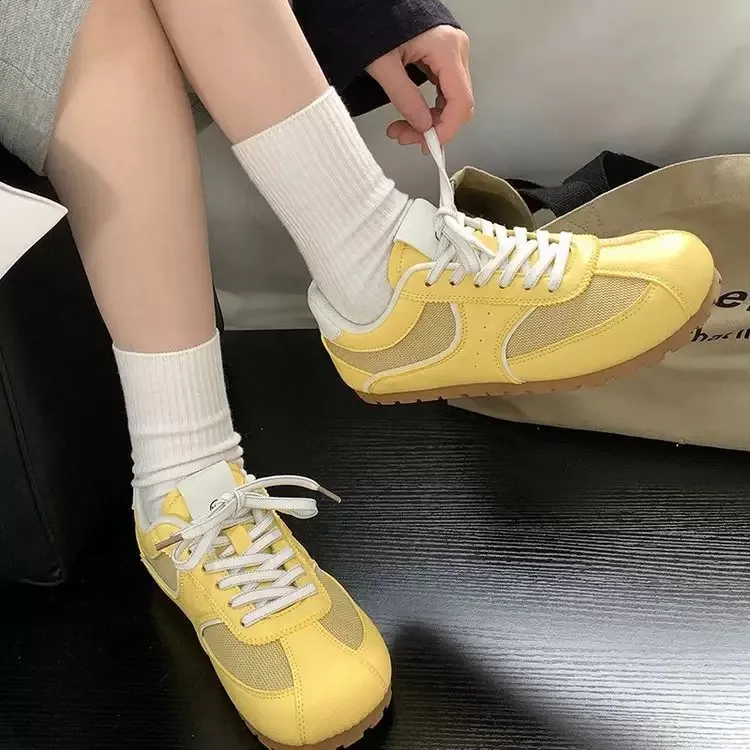 LIANGHUO Shock Absorbers With Slip Resistant Features Low Top Casual Shoes Women's-5