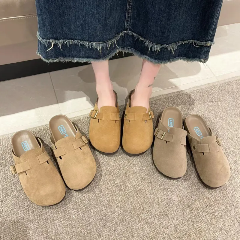 LIANGHUO Abrasion Resistant Odor Resistant Wrap toe Slippers Unisex-3