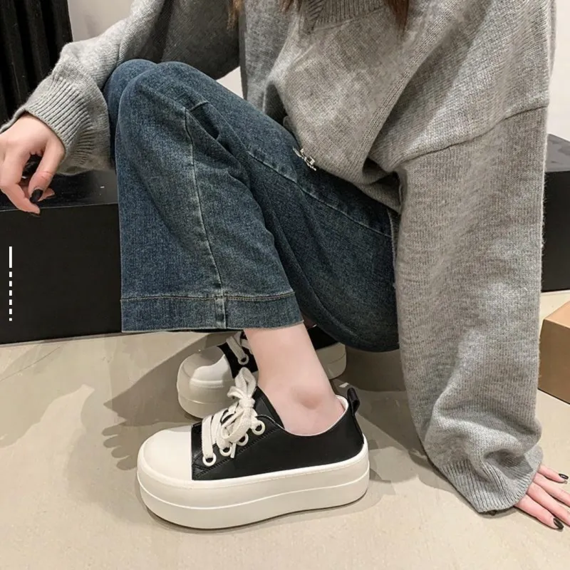 LIANGHUO Slip Resistant Cushioning With Impact Resistance And Breathability Low Top Skateboard Shoes Women's-10