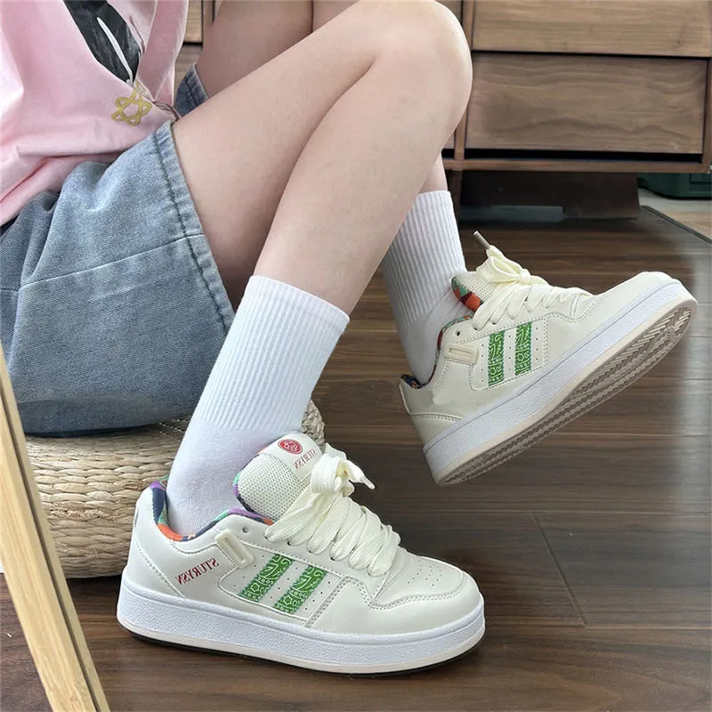 LIANGHUO Low Top Skateboard Shoes Unisex Cashew Nut Color Box Included-3