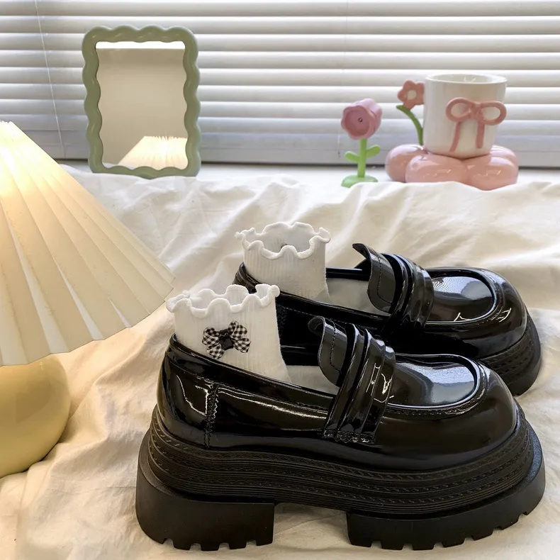 LIANGHUO Loafers Women's-3