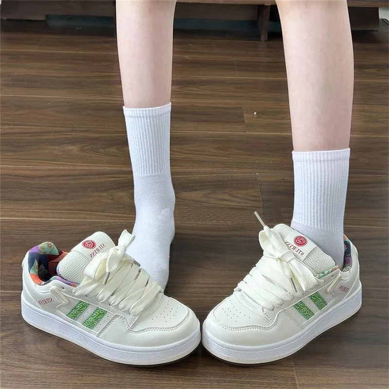 LIANGHUO Low Top Skateboard Shoes Unisex Cashew Nut Color Box Included-2