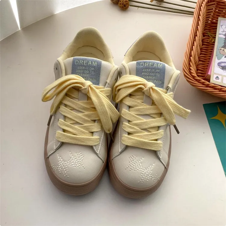 LIANGHUO Slip-Resistant Cushioning Impact Resistance Wear-Resistant Low-Top Skateboard Shoes Women's-5