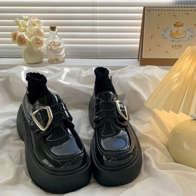 LIANGHUO Loafers Women's-9