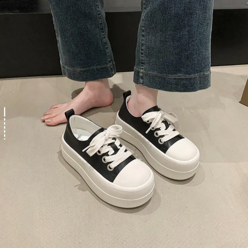 LIANGHUO Slip Resistant Cushioning With Impact Resistance And Breathability Low Top Skateboard Shoes Women's-8