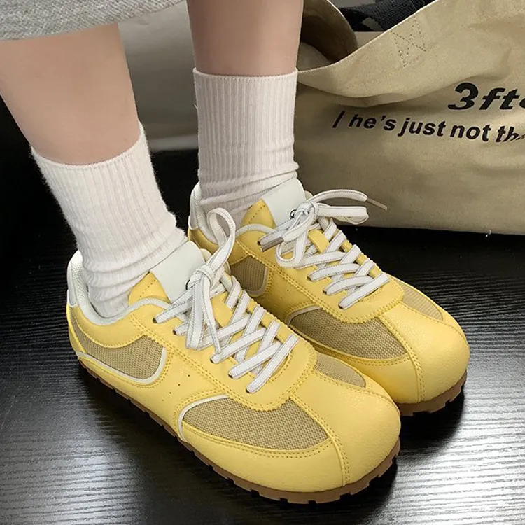 LIANGHUO Shock Absorbers With Slip Resistant Features Low Top Casual Shoes Women's-6