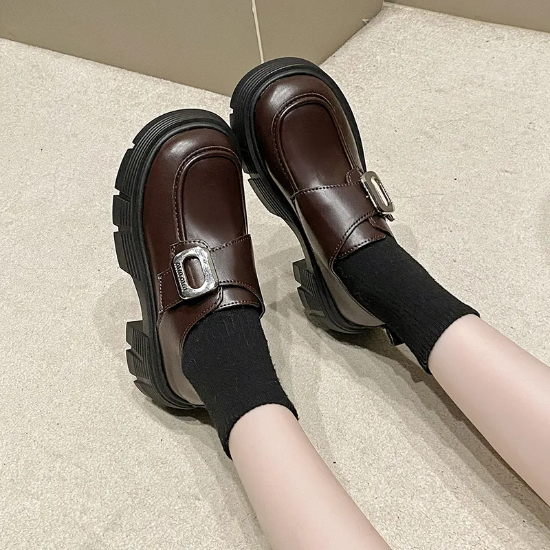 LIANGHUO Loafers Women's-5