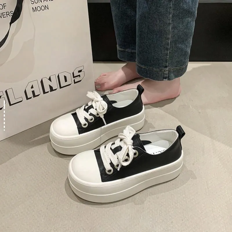 LIANGHUO Slip Resistant Cushioning With Impact Resistance And Breathability Low Top Skateboard Shoes Women's-7