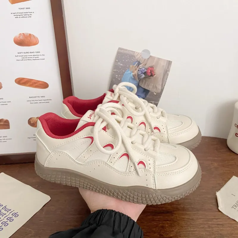 LIANGHUO Slip Resistant Cushioning Impact Resistance Abrasion Resistant Low Top Skateboard Shoes Women's-6
