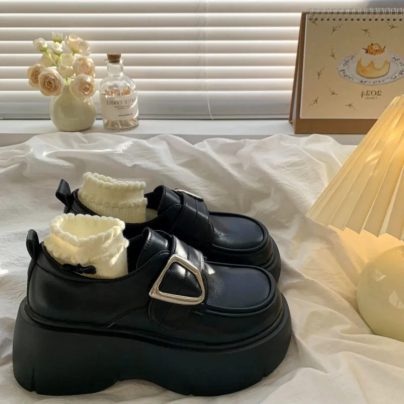 LIANGHUO Loafers Women's-3