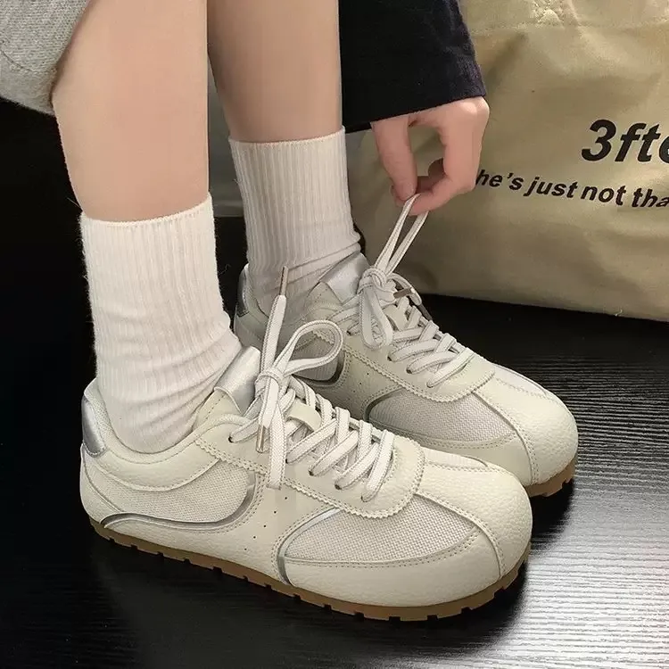 LIANGHUO Shock Absorbers With Slip Resistant Features Low Top Casual Shoes Women's-1