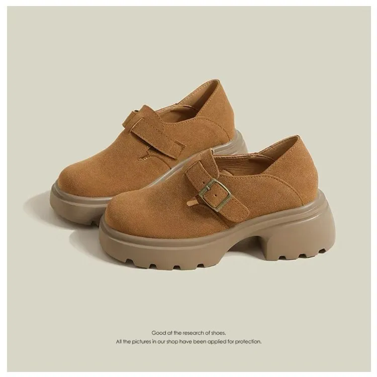 LIANGHUO Loafers Women's-5