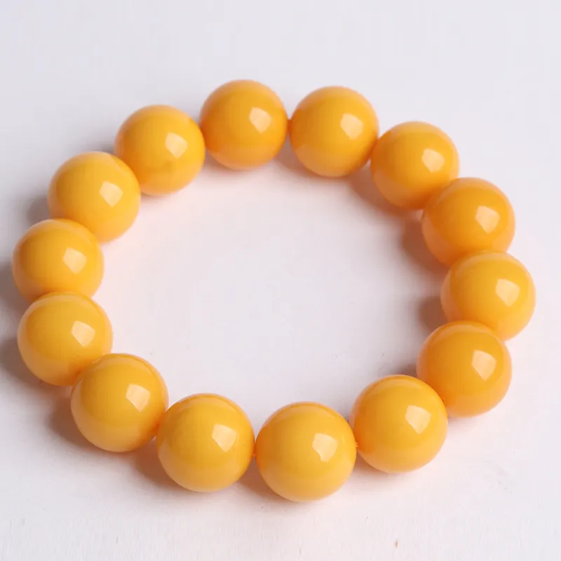 POSILAN Amber Beeswax Bracelets Unisex-3