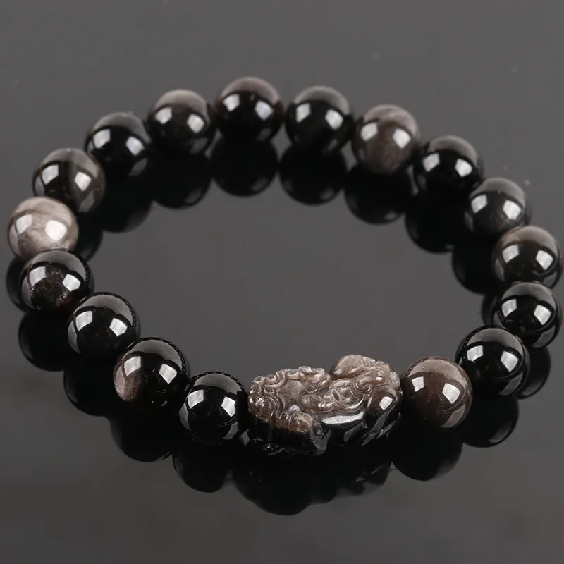 POSILAN Obsidian Bracelets Unisex-24