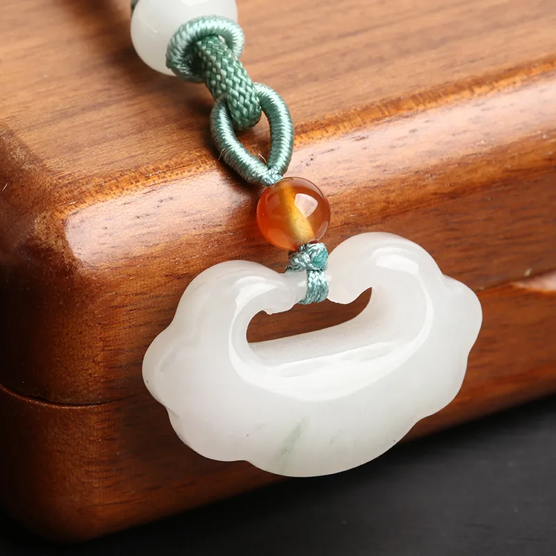 POSILAN Tianshan Jade Jade Necklaces Unisex-3