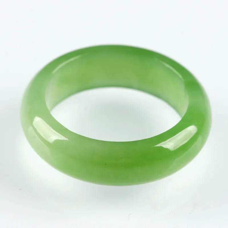 POSILAN Hetian Jade Rings Jasper Unisex-2