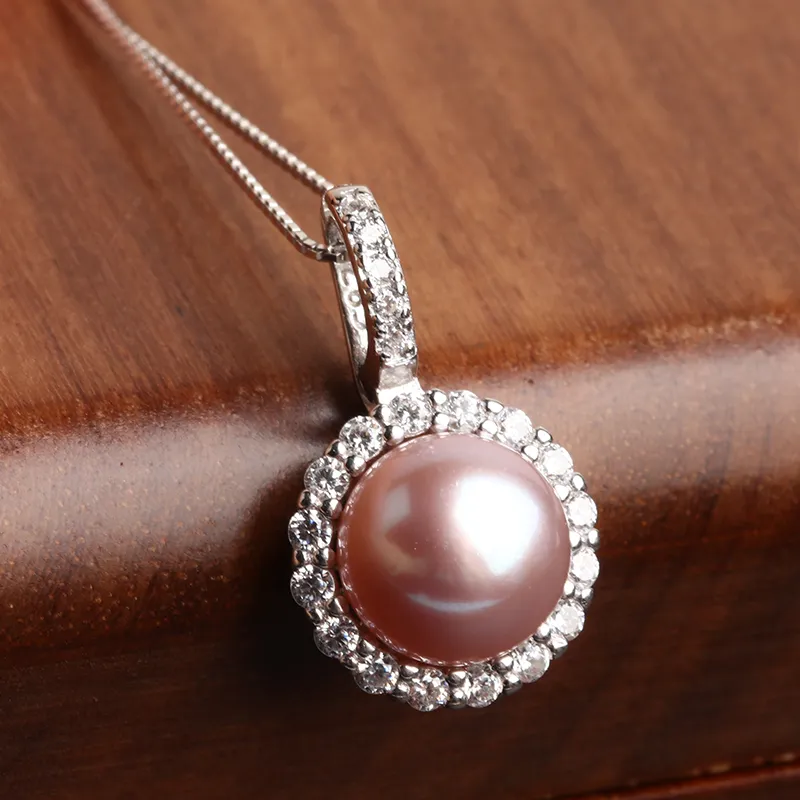 POSILAN Pearl Necklaces Women's-7