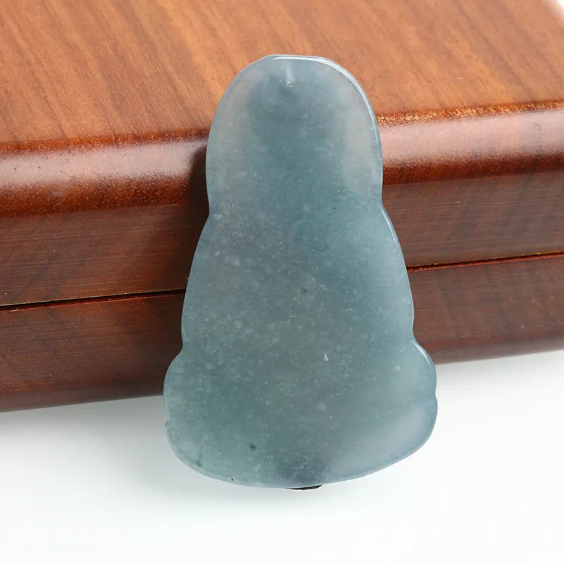 POSILAN Ice Glutinous Jadeite Necklaces Unisex-4
