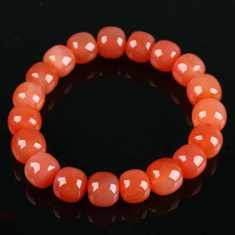 POSILAN Southern Red Agate Bracelets Unisex-1