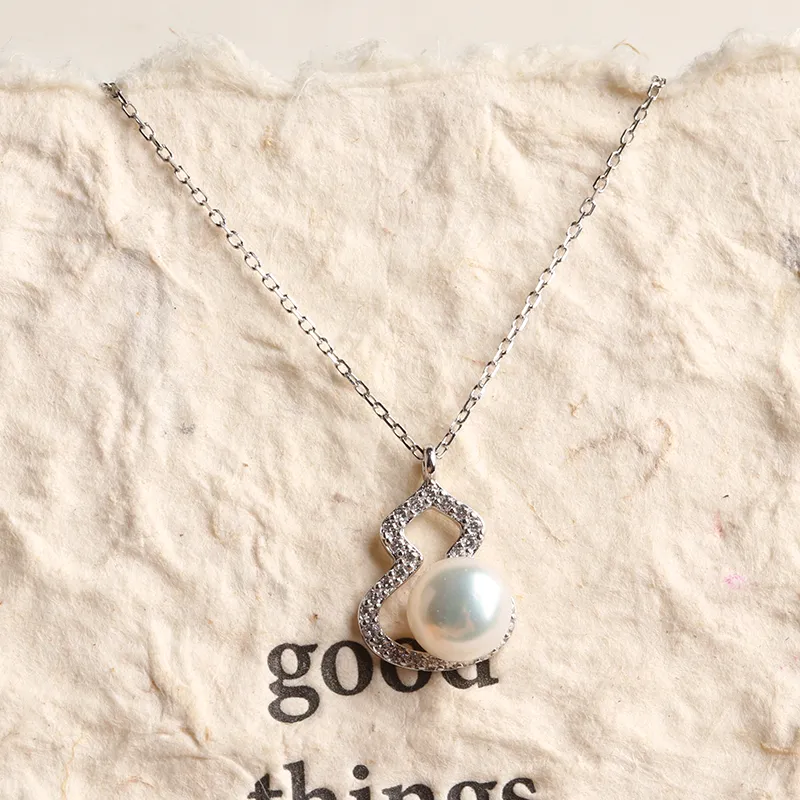 POSILAN Freshwater Pearl Pearl Necklace Women's-2