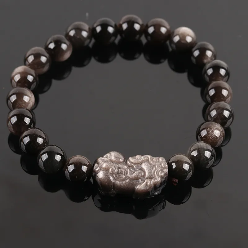 POSILAN Obsidian Bracelets Unisex-18