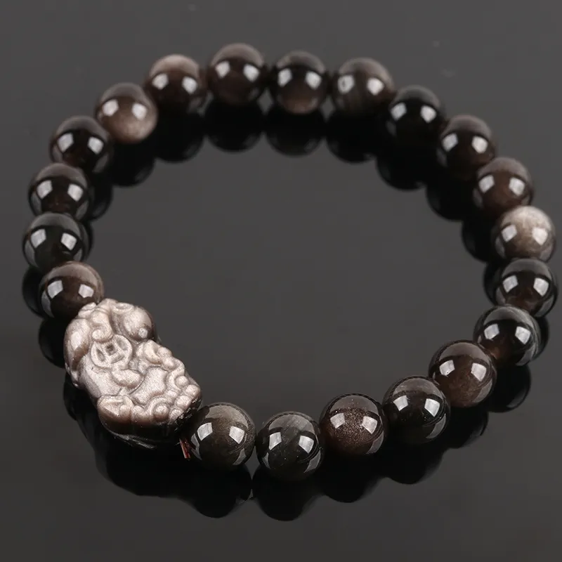 POSILAN Obsidian Bracelets Unisex-20