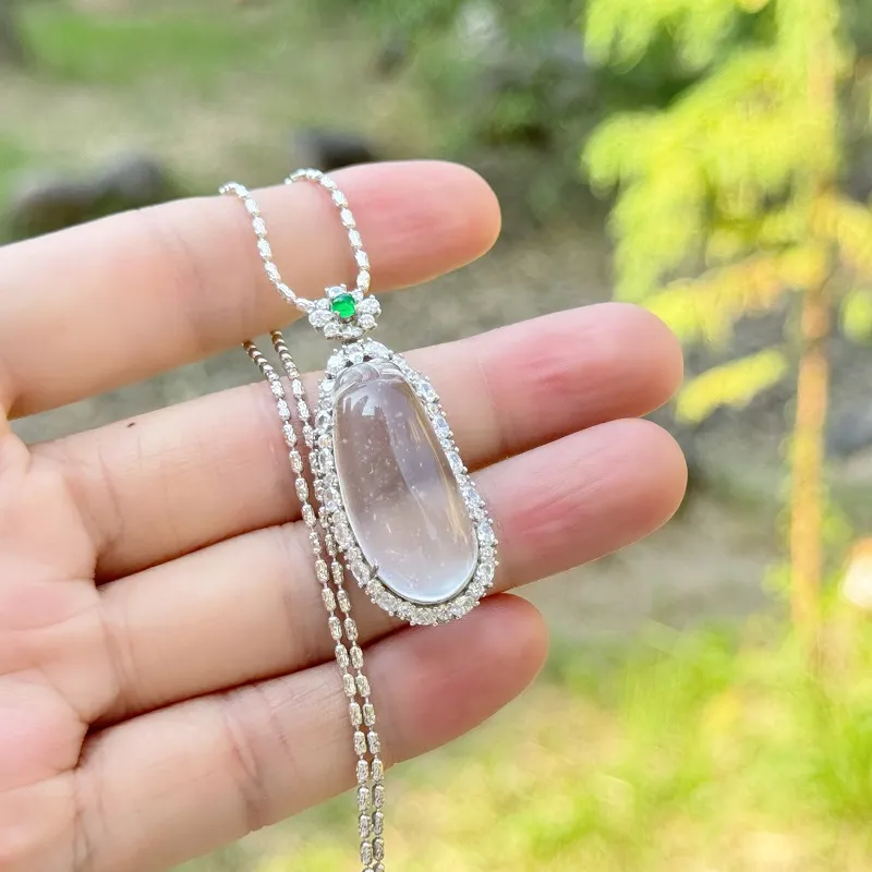 POSILAN Tianshan Jade Necklaces Women's-1