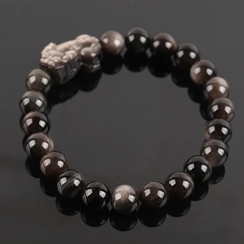 POSILAN Obsidian Bracelets Unisex-21