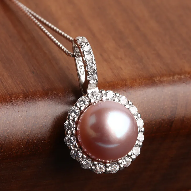 POSILAN Pearl Necklaces Women's-6