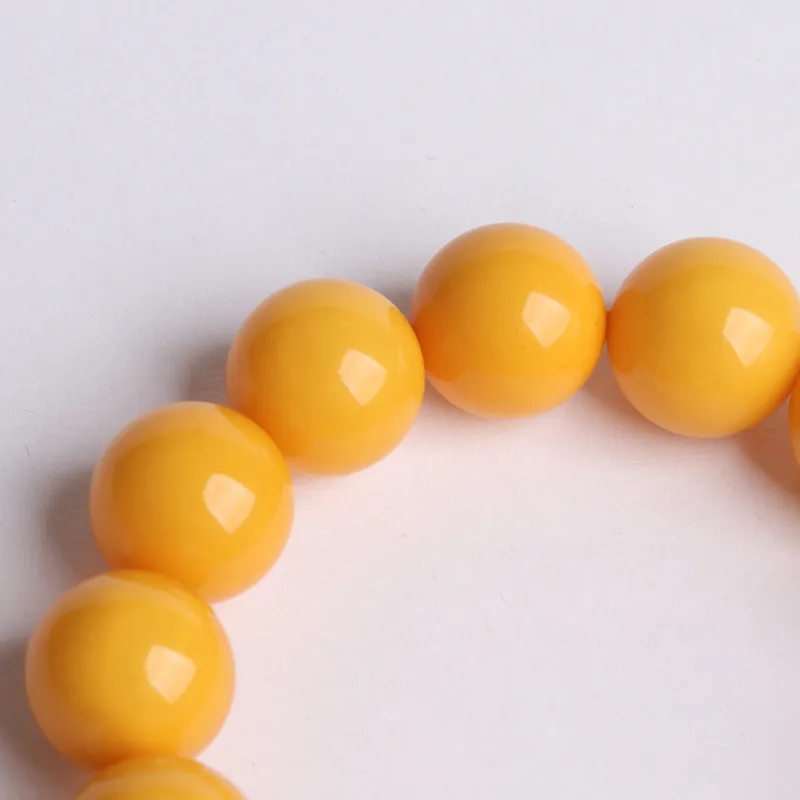 POSILAN Amber Beeswax Bracelets Unisex-4