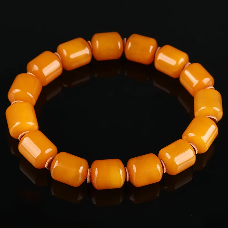 POSILAN Amber/Beeswax Bracelets Unisex-3