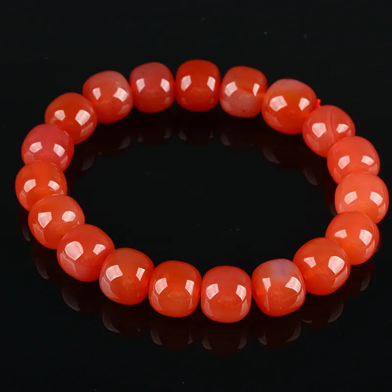 POSILAN Southern Red Agate Bracelets Unisex-5