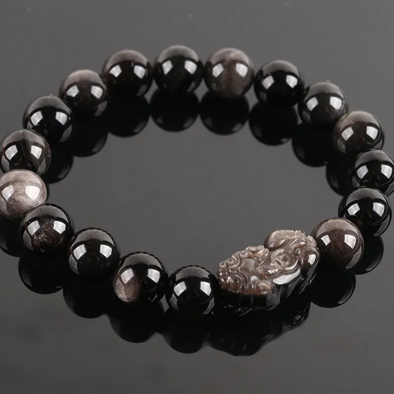 POSILAN Obsidian Bracelets Unisex-25
