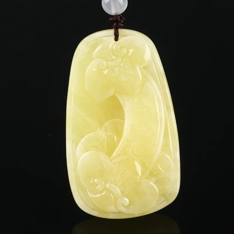 POSILAN Amber Beeswax Necklaces Unisex-2
