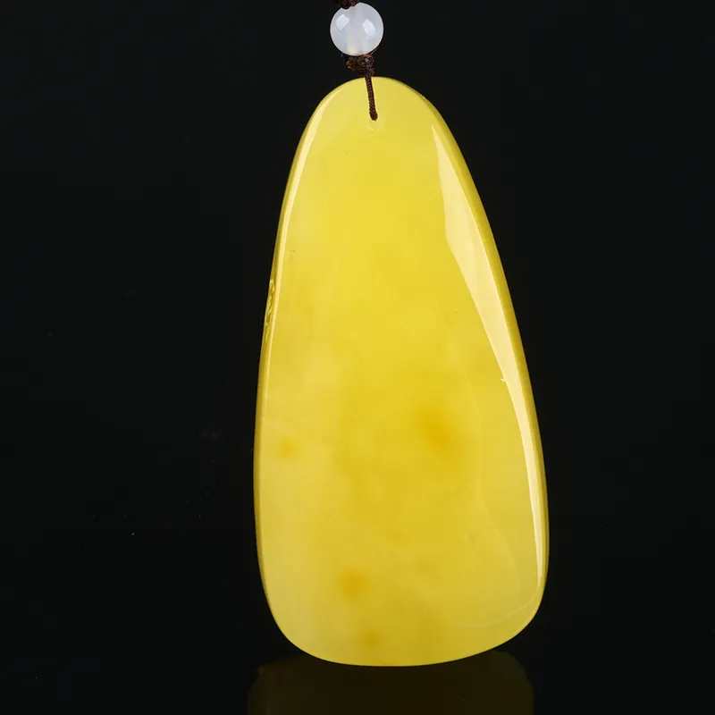 POSILAN Amber Beeswax Necklaces Unisex-4