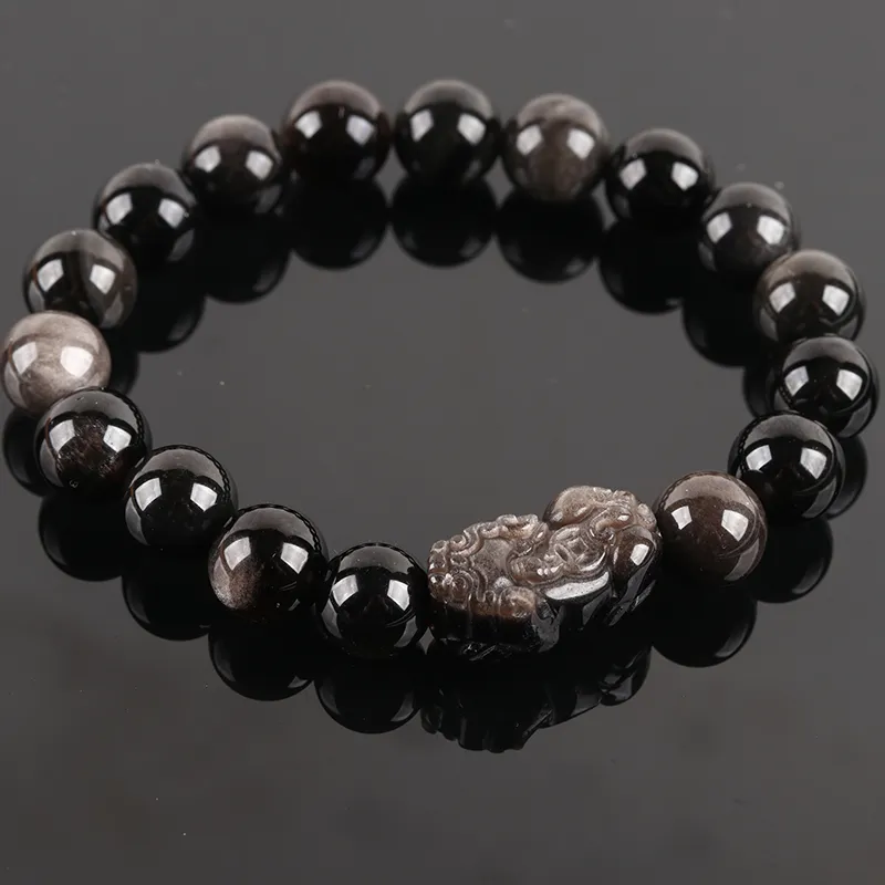 POSILAN Obsidian Bracelets Unisex-23