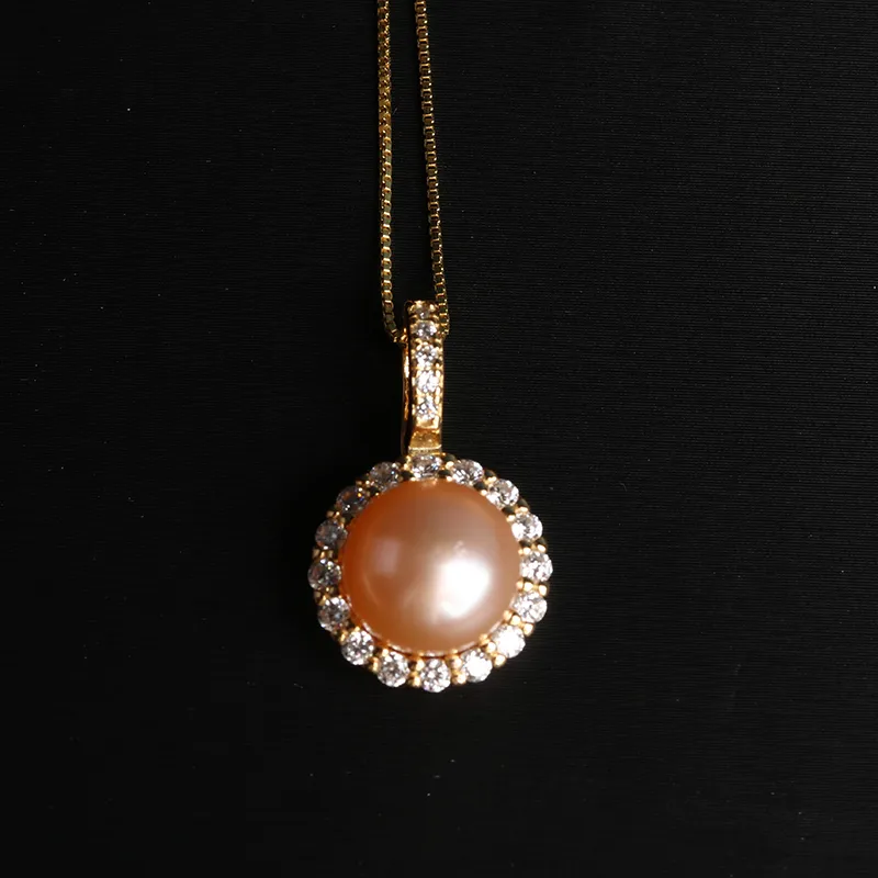 POSILAN Pearl Necklaces Women's-3