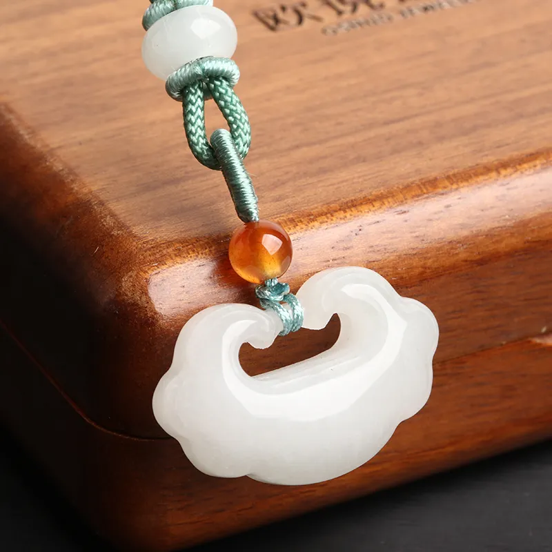 POSILAN Tianshan Jade Jade Necklaces Unisex-4