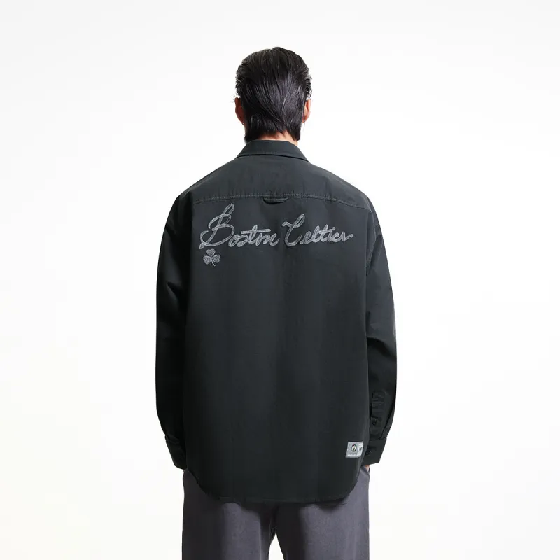 JACK JONES· JACK & JONES NBA Co-brand Shirt Coat Men's-2