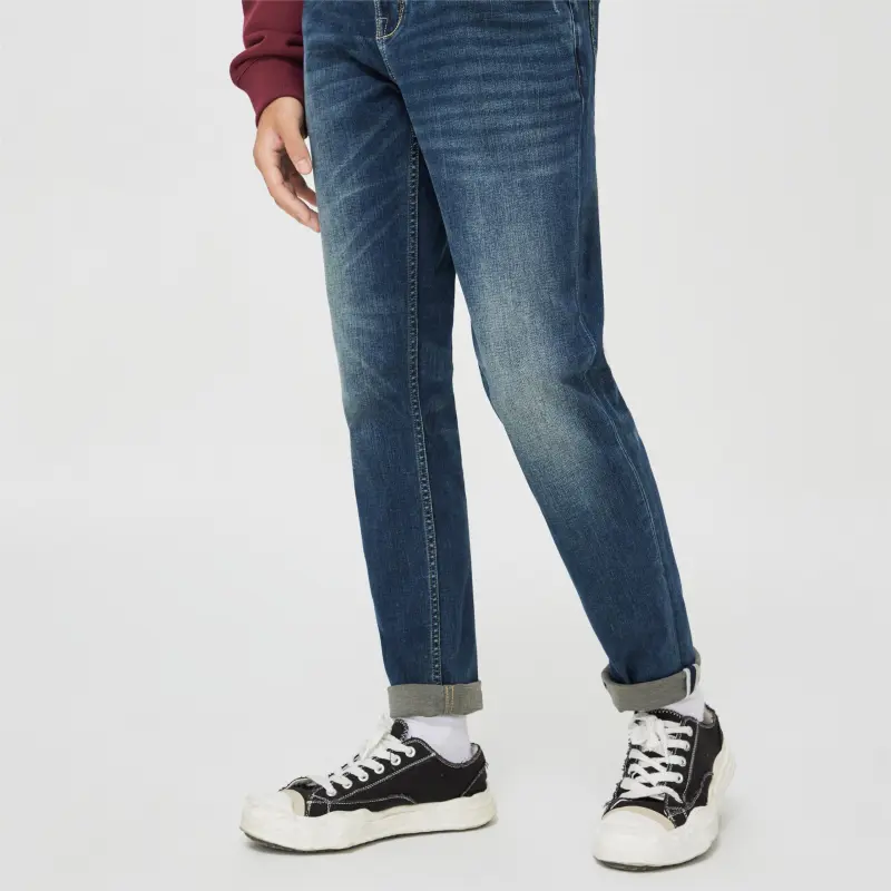 JACK&JONES Jeans Intelligence Jeans Men Dark Denim Blue JID3 DARK DENIM BLUE-5
