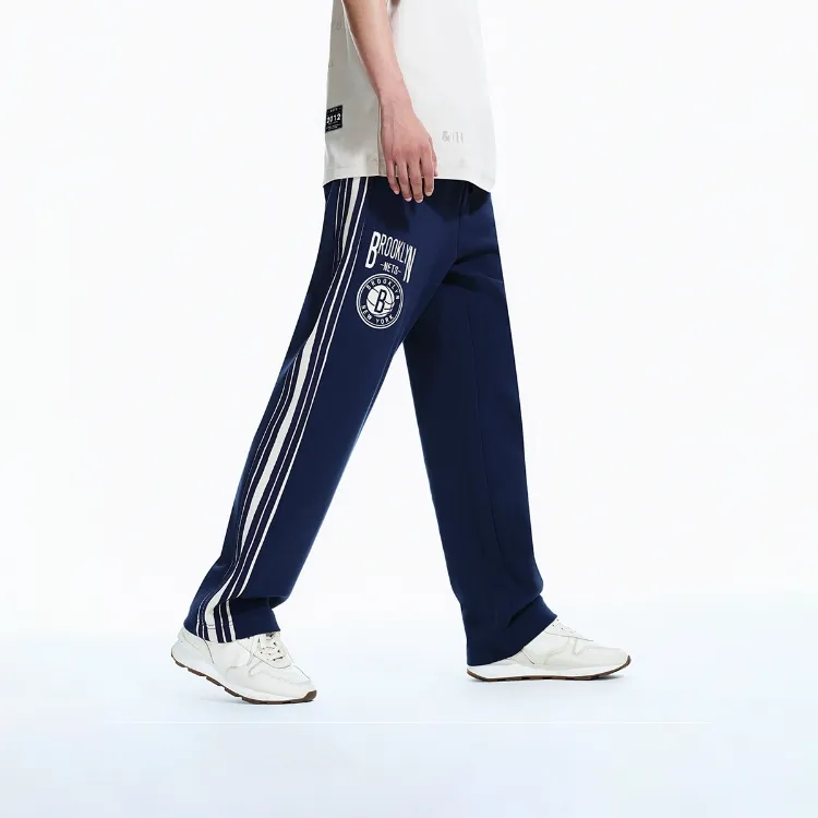 Nba X JACK&JONES JACK&JONESxnba Casual Pants Men Dark Blue DRESS BLUES-2