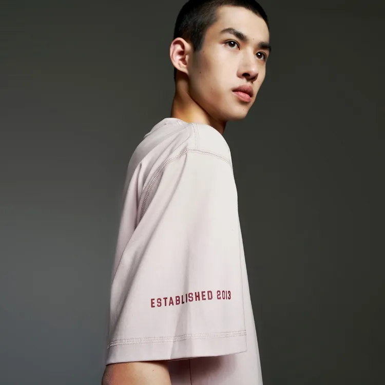 JACK&JONES T Shirts Men Purple Violet HUSHED VIOLET-2