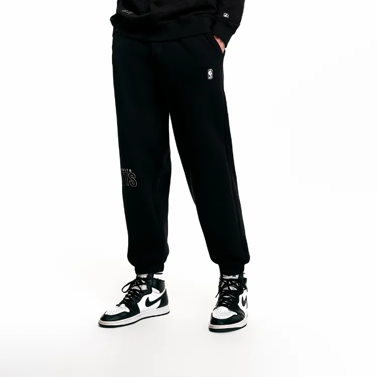 JACK&JONES Knitted Sweatpants Men Black-2