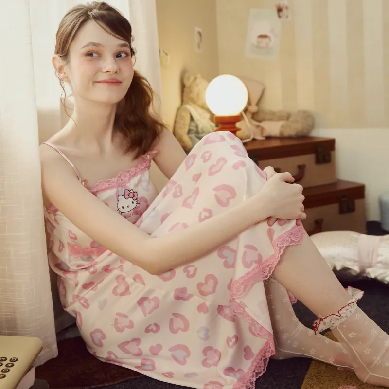 GUKOO x Hello Kitty/, Nightgown Women's-1