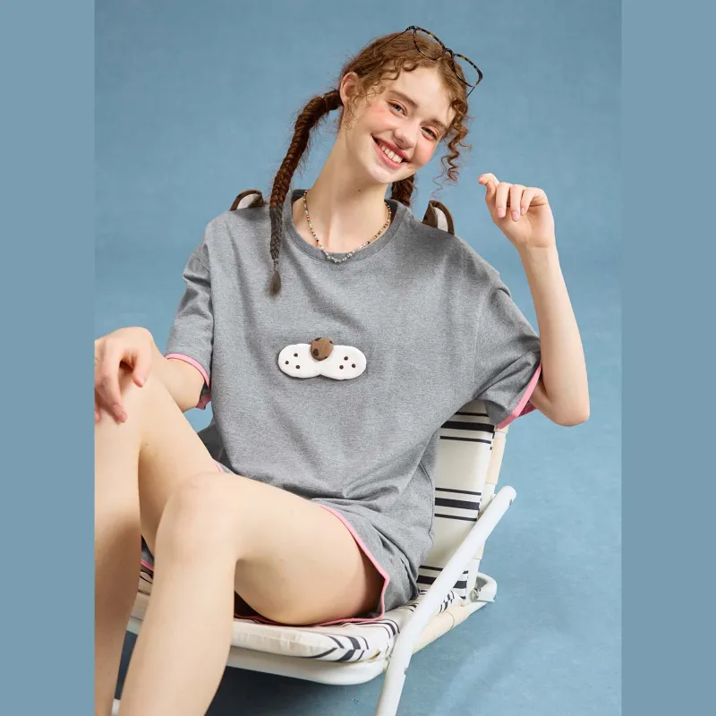 YSO Cool Cat Series Pajama Set Women's-3
